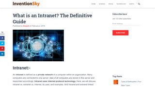 
                            8. What is an Intranet? The Definitive Guide - InventionSky