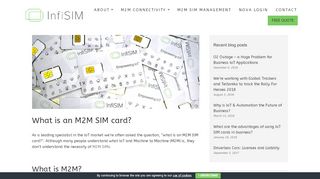 
                            9. What is an M2M SIM card? - infisim.com