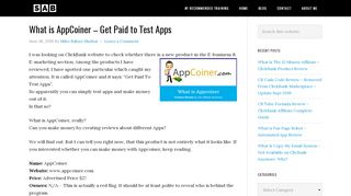 
                            6. What is AppCoiner - Get Paid to Test Apps - Is That …