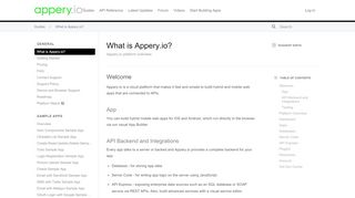 
                            4. What is Appery.io?