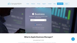 
                            10. What is Apple Business Manager? | SimpleMDM