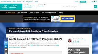 
                            8. What is Apple Device Enrollment Program (DEP ...