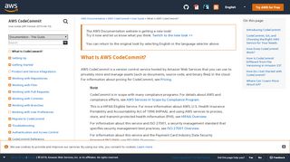 
                            6. What Is AWS CodeCommit? - AWS CodeCommit