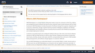 
                            6. What Is AWS Marketplace? - AWS Marketplace - AWS Documentation