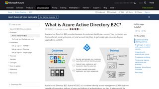 
                            9. What is Azure Active Directory B2C? | Microsoft Docs