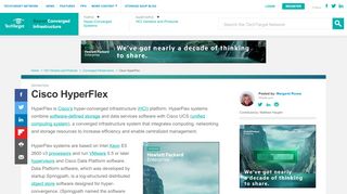 
                            8. What is Cisco HyperFlex? - Definition from WhatIs.com