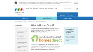 
                            4. What is Homes Direct? - Waterloo Housing