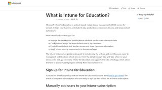 
                            8. What is Intune for Education? - Intune for Education | Microsoft ...