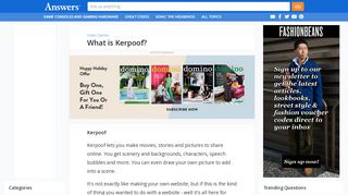 
                            6. What is Kerpoof - answers.com