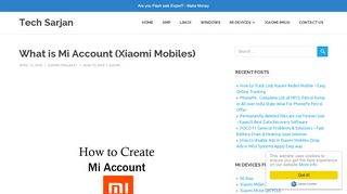 
                            10. What is Mi Account (Xiaomi Mobiles) - Tech Sarjan