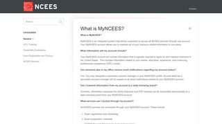 
                            4. What is MyNCEES? - NCEES Knowledge Base