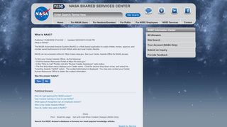 
                            6. What is NAAS? - NSSC Information Center - Nasa