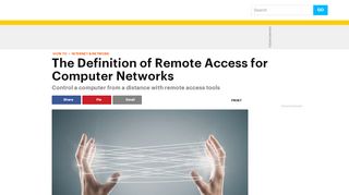 
                            5. What Is Remote Access for Computer Networks?