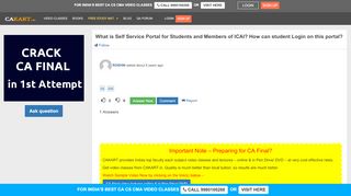 
                            1. What is Self Service Portal for Students and Members of ...