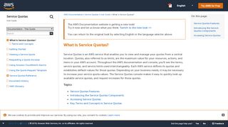 
                            8. What Is Service Quotas? - Service Quotas