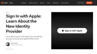 
                            7. What is Sign In with Apple? Learn About the New Identity ... - Auth0