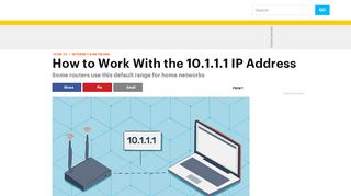 
                            10. What Is the 10.1.1.1 IP Address? - Lifewire