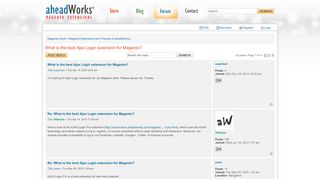
                            5. What is the best Ajax Login extension for Magento? : Magento ...