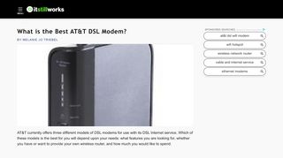 
                            8. What is the Best AT&T DSL Modem? | It Still Works