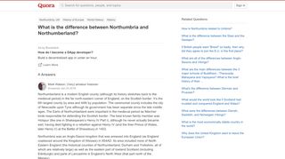 
                            8. What is the difference between Northumbria and ...