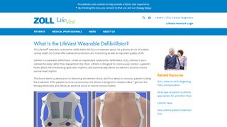 
                            3. What Is the LifeVest Wearable Defibrillator? | ZOLL LifeVest