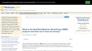
                            9. What is the Qualified Medicare Beneficiary (QMB) program and how ...