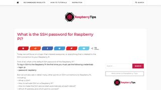 
                            3. What is the SSH password for Raspberry Pi? – Raspberry tips