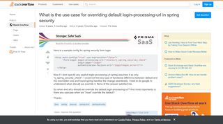 
                            6. What is the use case for overriding default login …