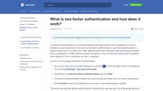 
                            4. What is two-factor authentication and how does it work ...