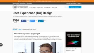 
                            8. What is User Experience (UX) Design? | Interaction Design Foundation