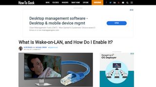 
                            2. What Is Wake-on-LAN, and How Do I Enable It? - How-To Geek