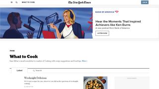 
                            2. What to Cook - The New York Times