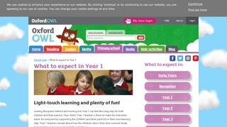 
                            9. What to expect at school in Year 1 | Oxford Owl