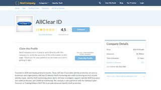 
                            9. What You Need To Know About AllClear ID | 2019 Reviews