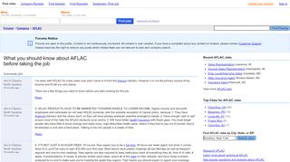 
                            7. What you should know about AFLAC before taking the job - AFLAC ...