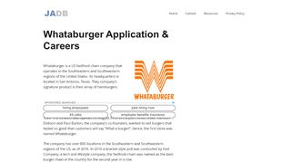 
                            11. Whataburger Application - Careers - (APPLY NOW)