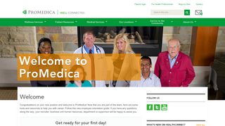 
                            1. What's New on HealthConnect - ProMedica