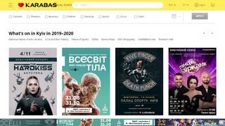 
                            5. What’s on in Kyiv in 2019 - buy tickets to the events ...