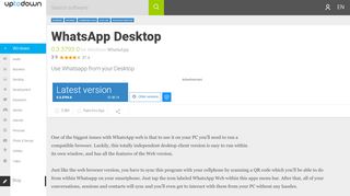 
                            7. WhatsApp Desktop 0.3.3793.0 - Download