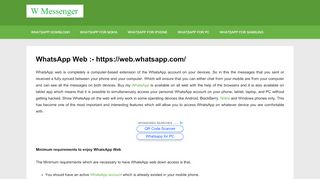 
                            7. WhatsApp Web :- https://web.whatsapp.com/