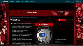 
                            2. Wheatley | Villains Wiki | FANDOM powered by Wikia