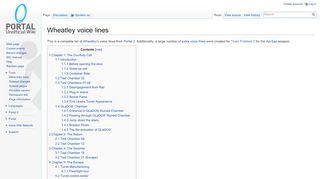 
                            5. Wheatley voice lines - Portal Wiki