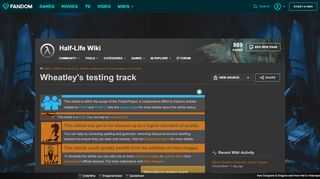 
                            6. Wheatley's testing track | Half-Life Wiki | FANDOM powered by Wikia