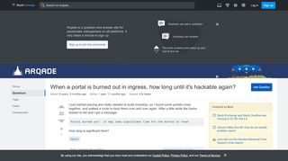 
                            8. When a portal is burned out in ingress, how long until it's ...