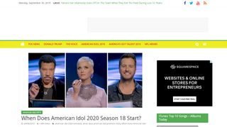 
                            8. When Does American Idol 2020 Start? Sign ... - …