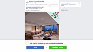 
                            8. When you are an Ascott Online Advantage... - Somerset Serviced ...