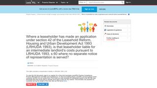 
                            8. Where a leaseholder has made an application under section ...