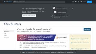 
                            8. Where are Apache file access logs stored? - Unix …