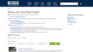 
                            8. Where can I find flood maps? - USGS