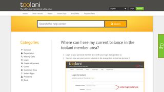 
                            9. Where can I see my current balance? | Help Center | toolani ...